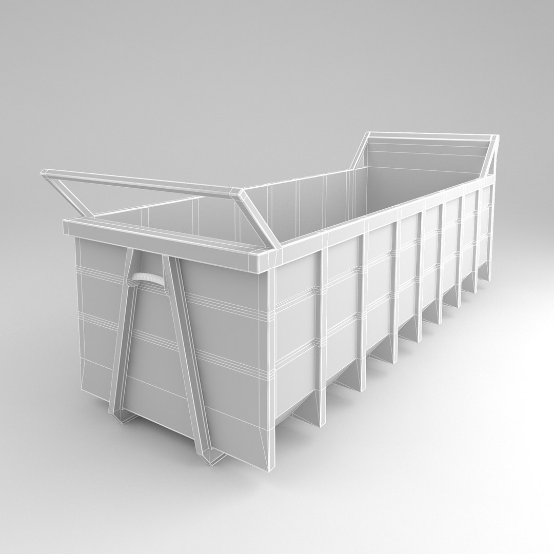 3d industrial skip