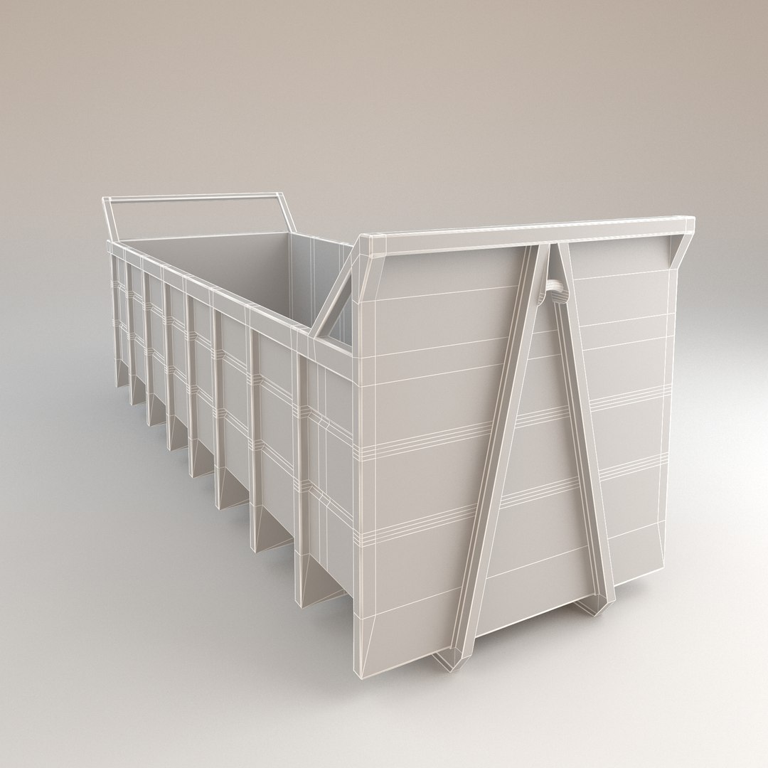 3d industrial skip
