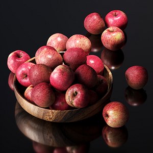 3D apples bowl photogrammetry