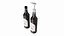 Coffee flavor syrup bottle with pump