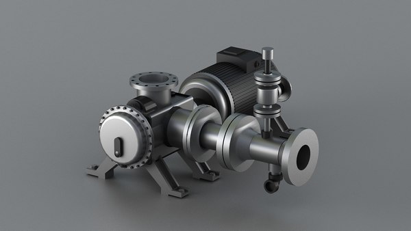 Engine motor Air Pump factory mechanical equipment model - TurboSquid ...