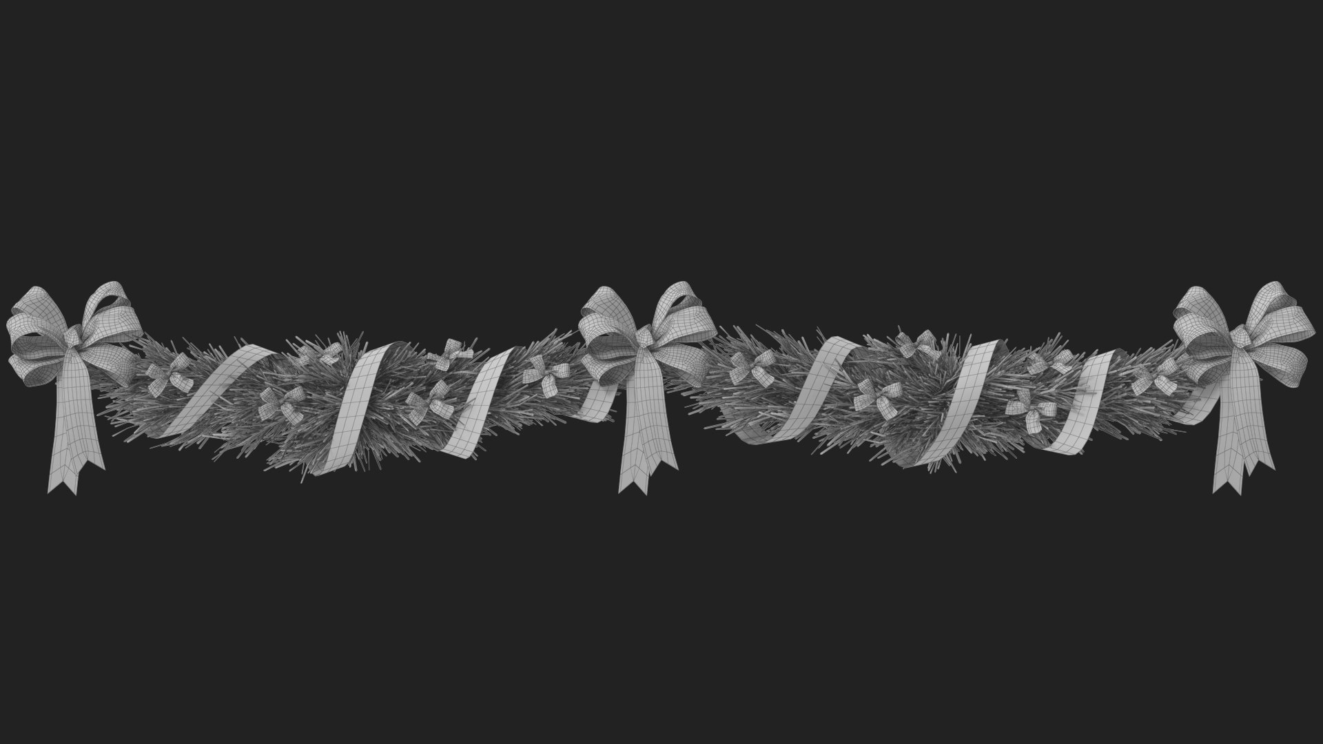 3D Christmas Garland v 2 with Bows and Ribbon model https://p.turbosquid.com/ts-thumb/z8/Db7Sjf/Ow/wireframe_05/jpg/1636129052/1920x1080/fit_q87/98ba11b7e28c5e2ff05c3a86420519ab117fef64/wireframe_05.jpg