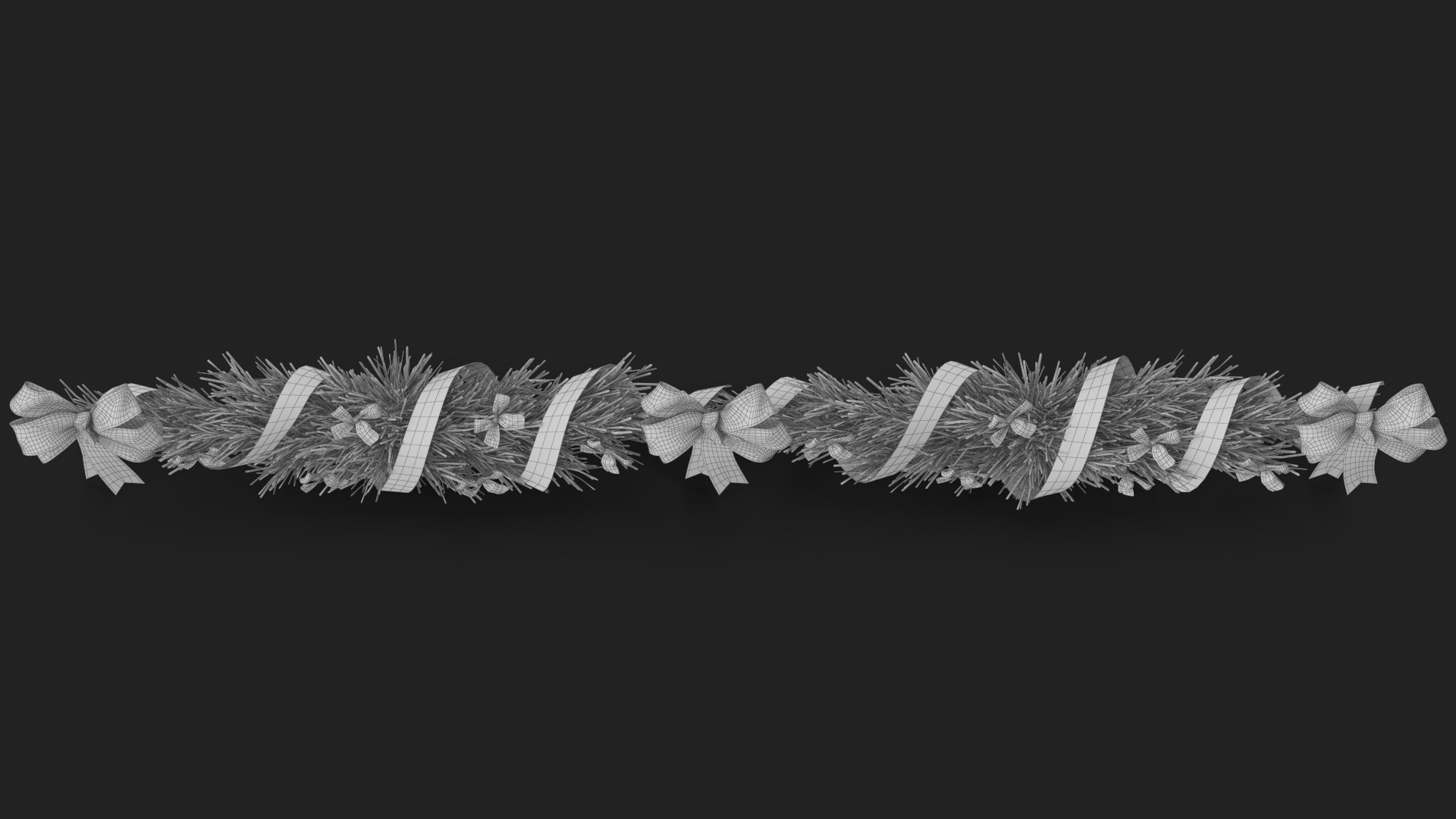 3D Christmas Garland v 2 with Bows and Ribbon model https://p.turbosquid.com/ts-thumb/z8/Db7Sjf/kn/wireframe_11/jpg/1636129065/1920x1080/fit_q87/e868965aace171052a4814eca86a83be08346a8a/wireframe_11.jpg