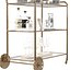 3D bar cart terrace trolley