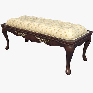 Victorian Bed Bench