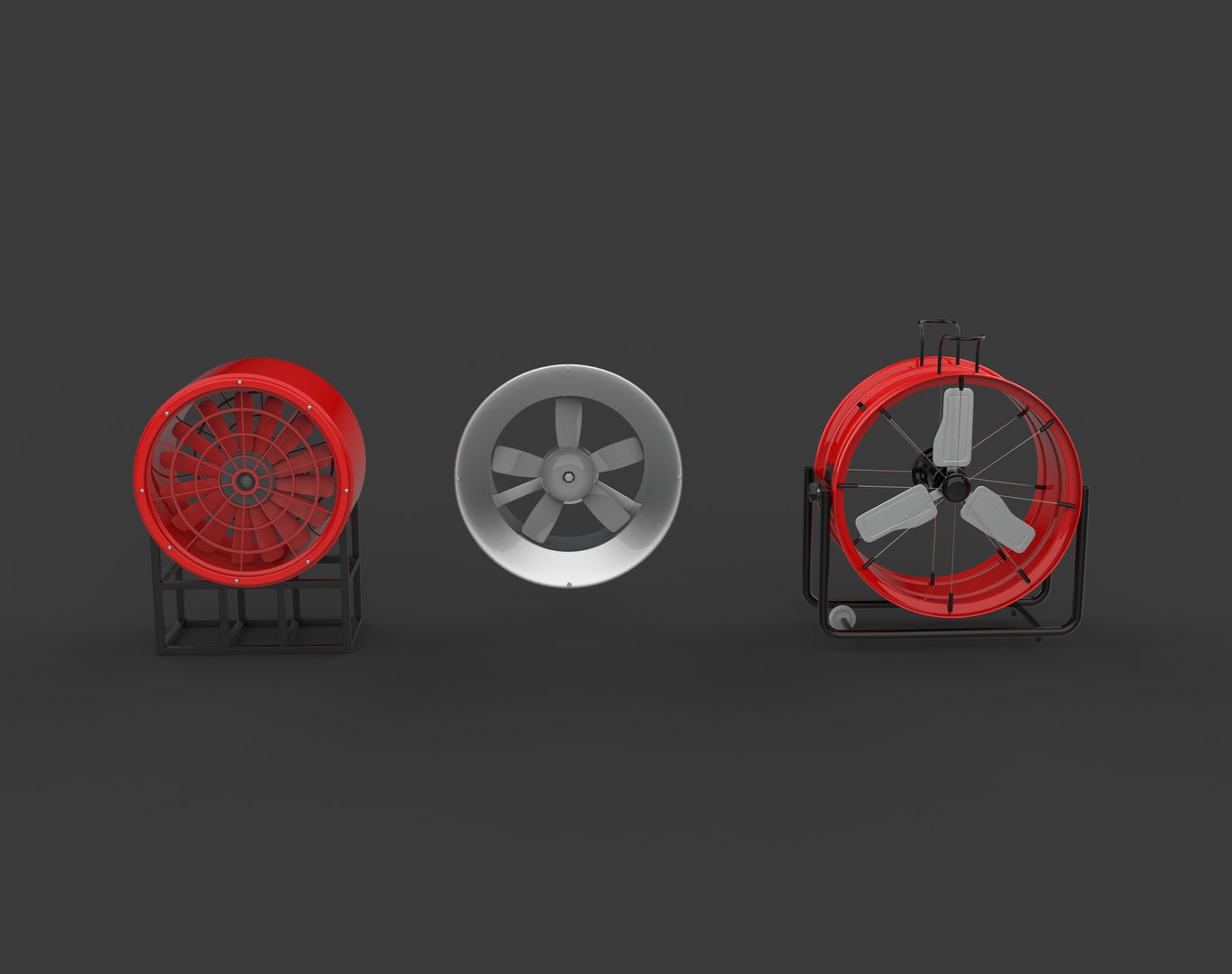 3D Model All Fans 3D Model - TurboSquid 2476603