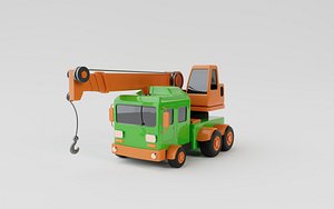 autocrane 3D model