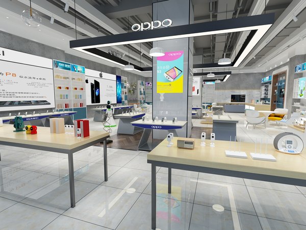 Mobile Phone Store 2 model - TurboSquid 1984109