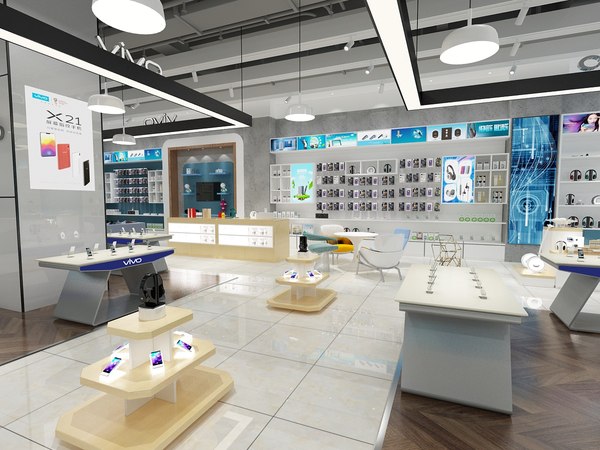 Mobile Phone Store 2 model - TurboSquid 1984109