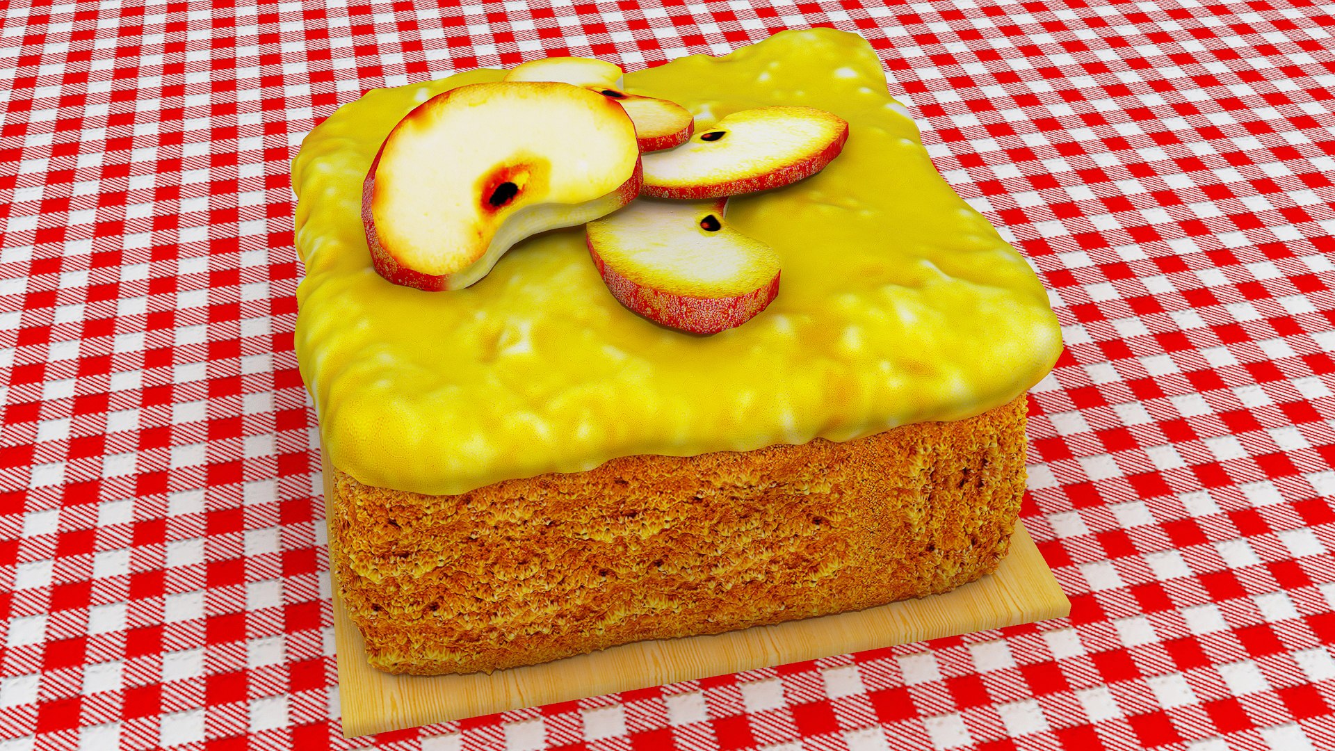 3D Applesauce Cake model https://p.turbosquid.com/ts-thumb/z8/dlLVkN/UX/applesaucecakev2/jpg/1657215053/1920x1080/fit_q87/b4135a287b80e8ee054c7ed86b0941c9f237191f/applesaucecakev2.jpg
