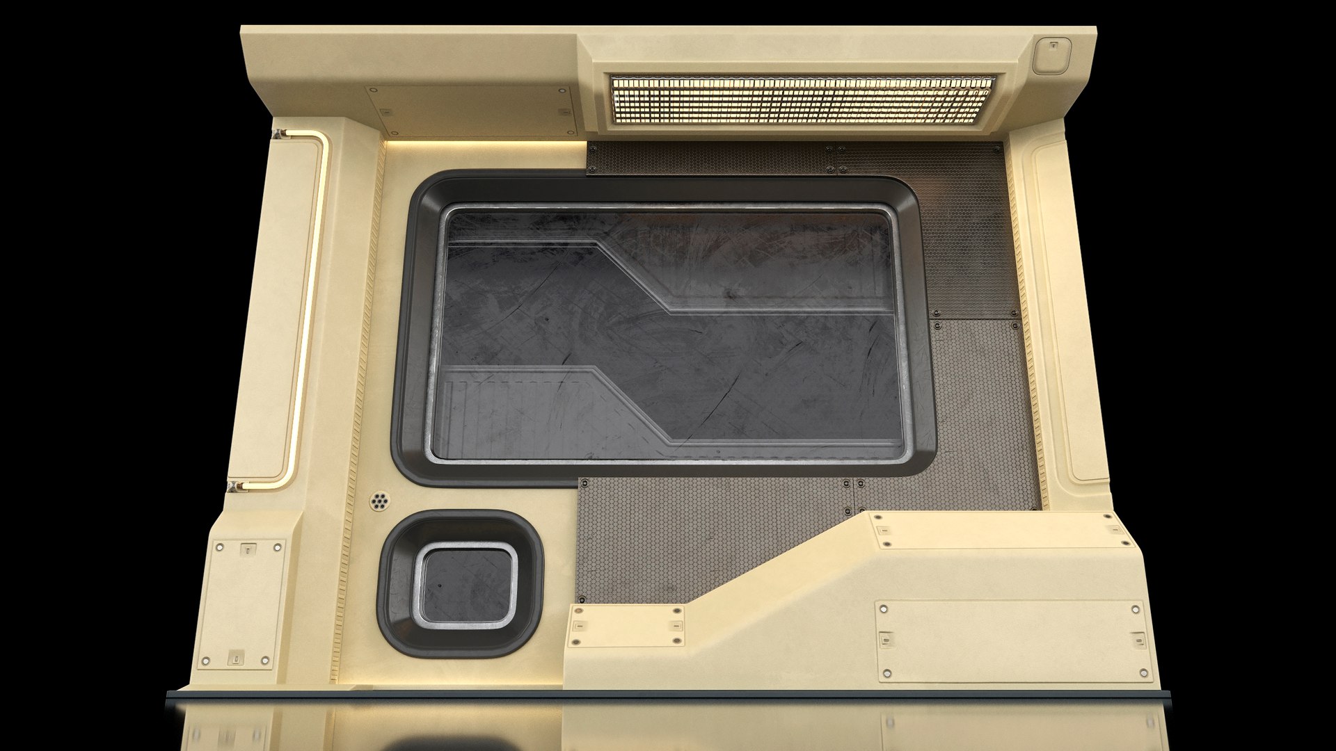 Interior Sci-fi part with windows PBR 3D https://p.turbosquid.com/ts-thumb/z8/evIgjG/Ue/4ps/jpg/1715499499/1920x1080/fit_q87/231c2c3617aab3dc688c13bb0007bc89e779a15e/4ps.jpg