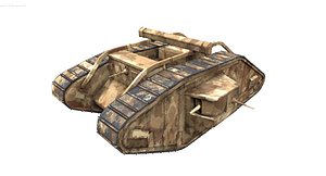 mark tank 3D model