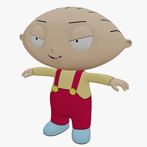 Stewie Griffin From Family Guy Rigged