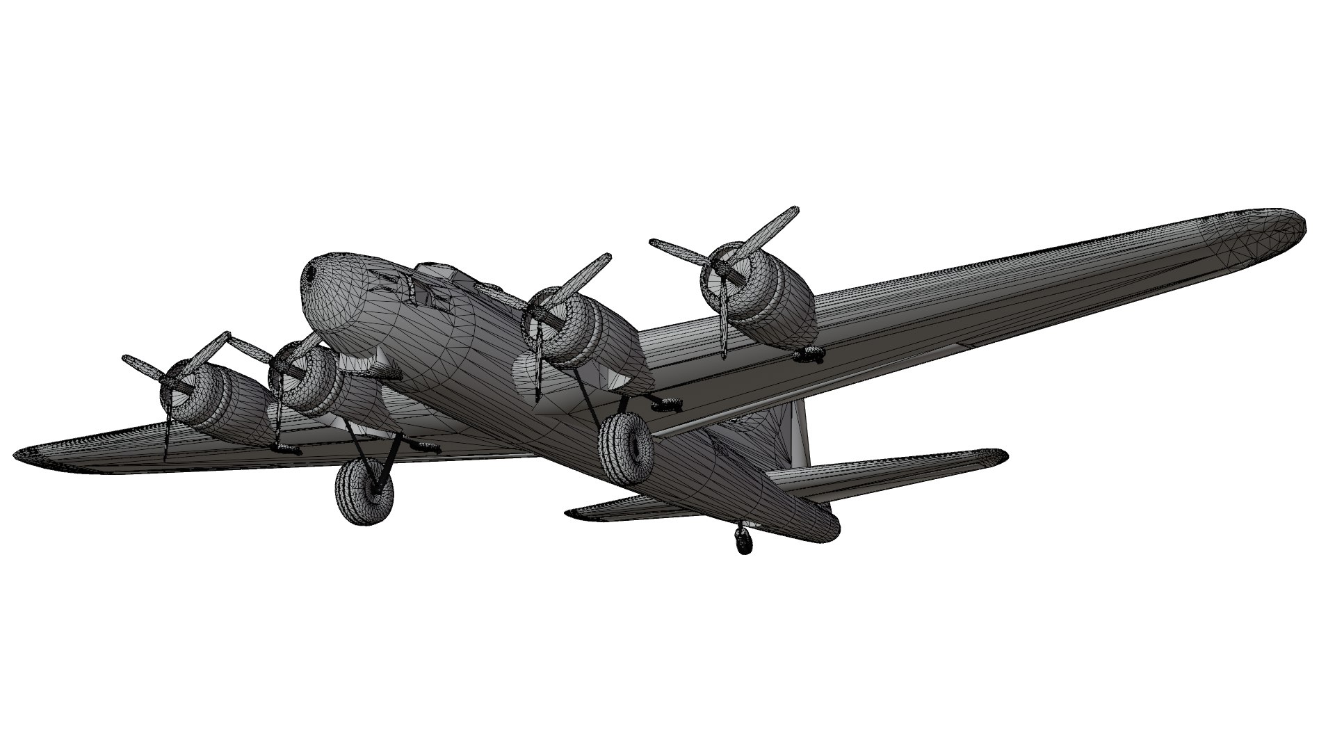 B-17 Jet 3D Model - TurboSquid 2130914