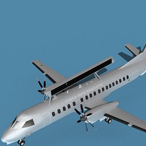 SAAB SF2000 AEWAC V03 Brazil 3D model