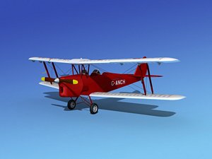3d tiger moth