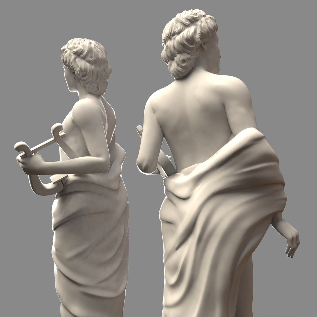 Apollo Statue 3D Model - TurboSquid 1821465