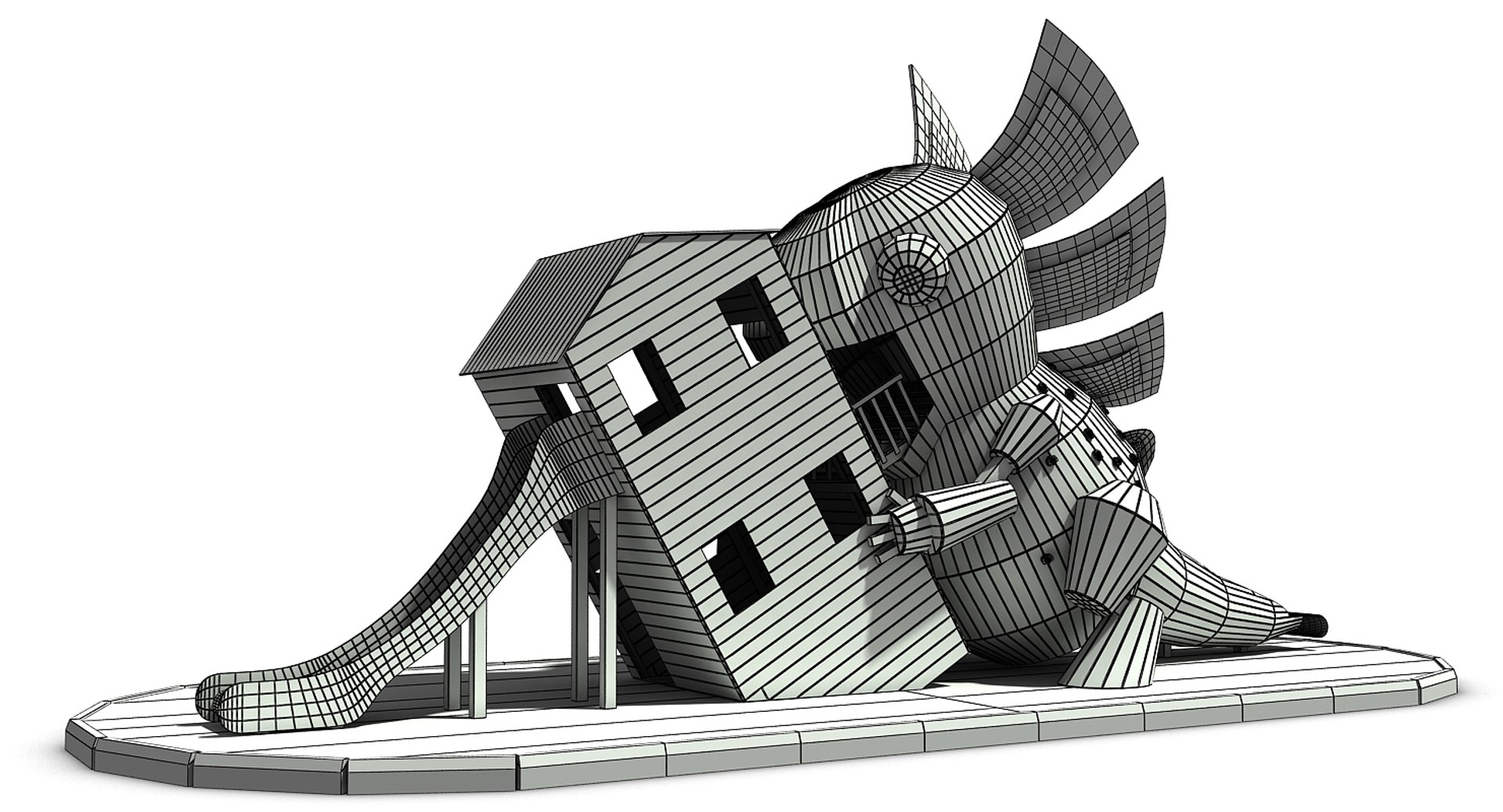 3D modeled slide https://p.turbosquid.com/ts-thumb/z9/7ItGWB/YQVS8FNq/godzs00/jpg/1541949078/1920x1080/fit_q87/a1bfa7537f0aeae1e31c255970ec77ca79aea33f/godzs00.jpg