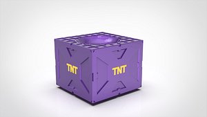 3D EGG HOLDER AS A TNT EXPLOSIVE CONTAINER model