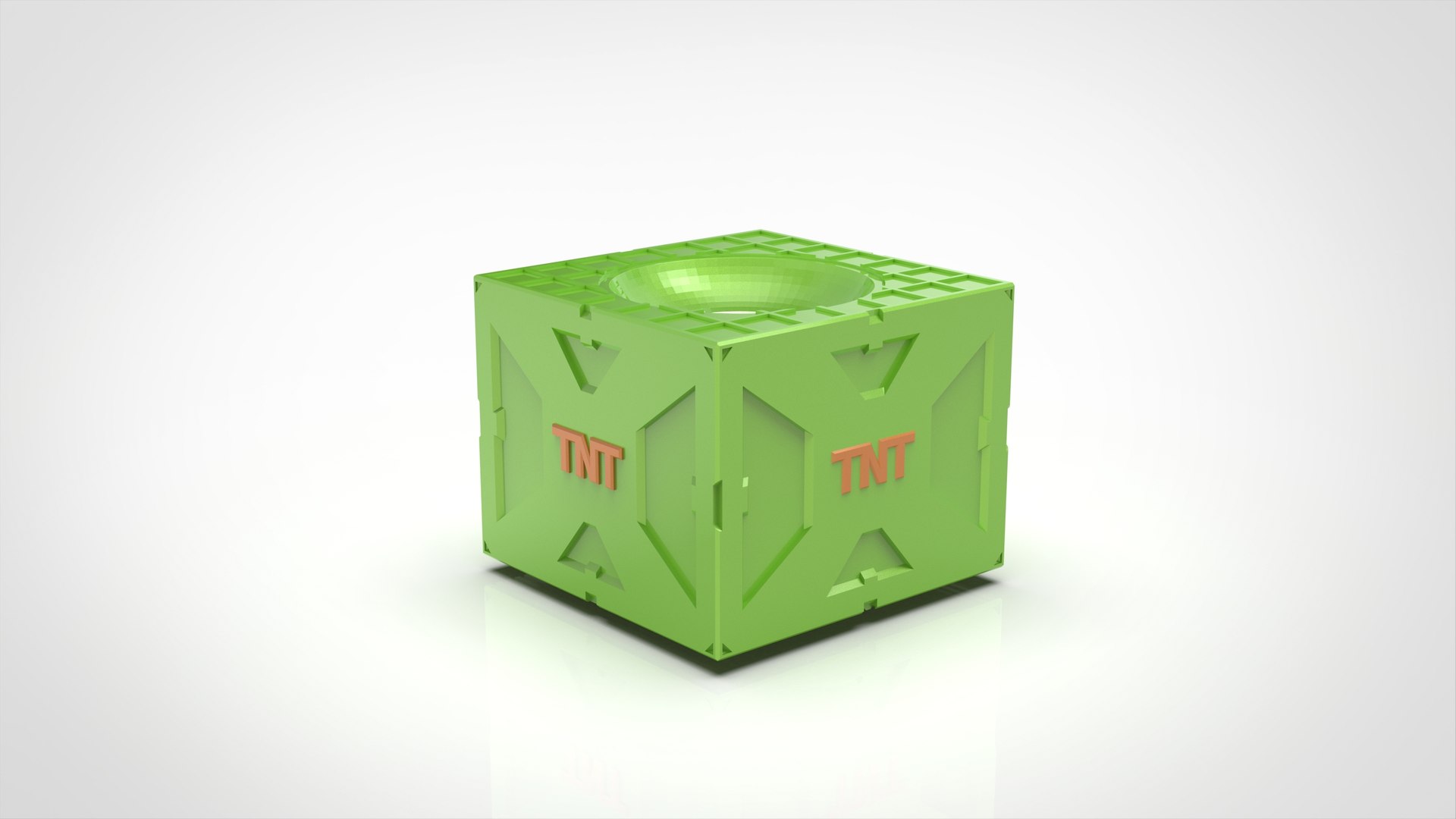 3D EGG HOLDER AS A TNT EXPLOSIVE CONTAINER Model - TurboSquid 2038735