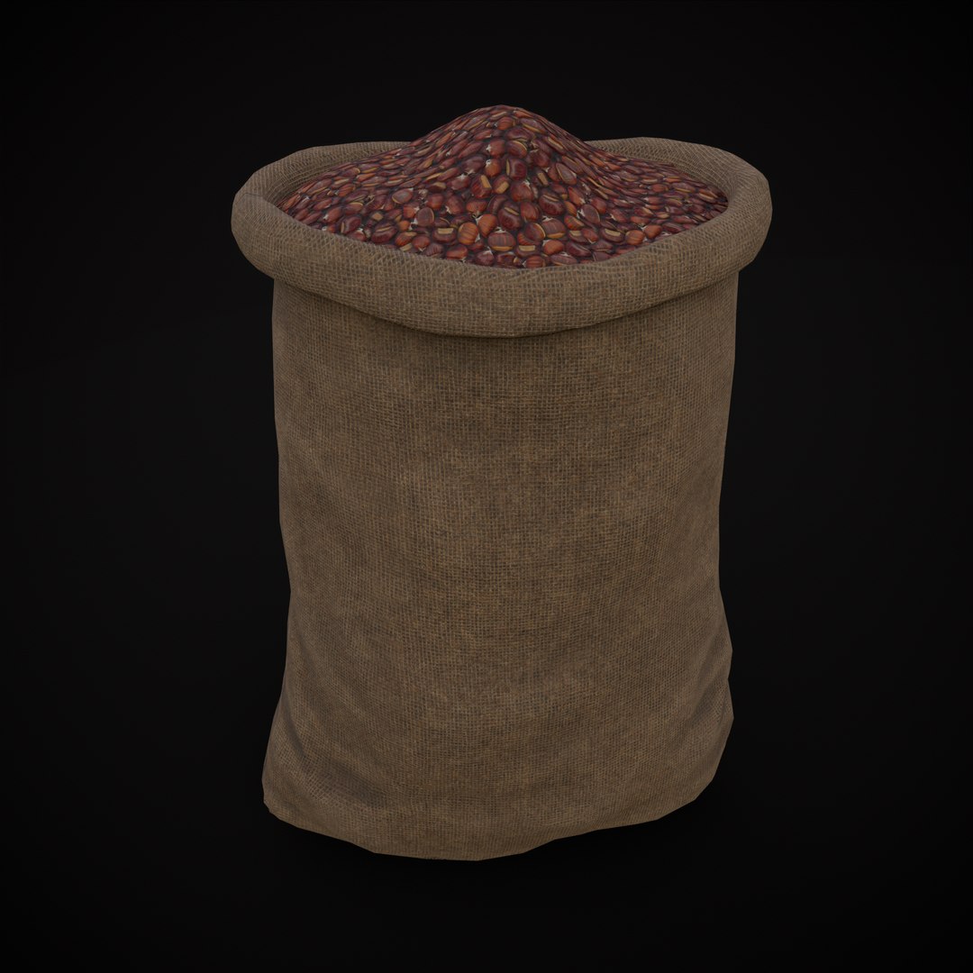 3D Burlap Sacks of Chestnuts https://p.turbosquid.com/ts-thumb/z9/BI0JZm/Dq/13/png/1717965092/1920x1080/fit_q87/f82b63534fa8c5570e02b0c164ff1de5ab0f661f/13.jpg