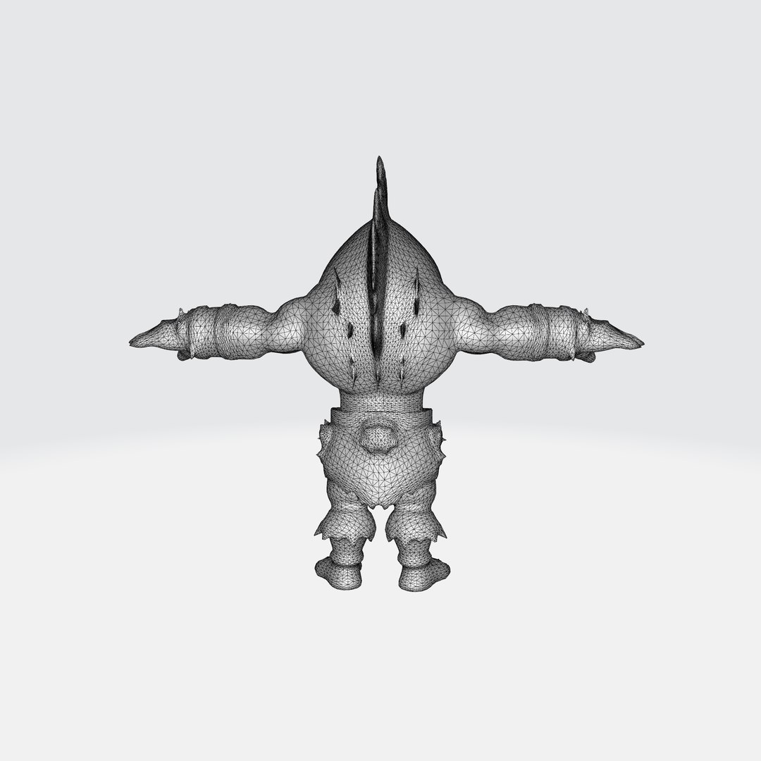 3D Fierce Shark Warrior Model - TurboSquid 2367321