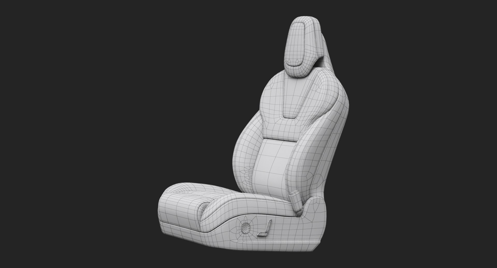 3D Model Seat Tesla - TurboSquid 1554489