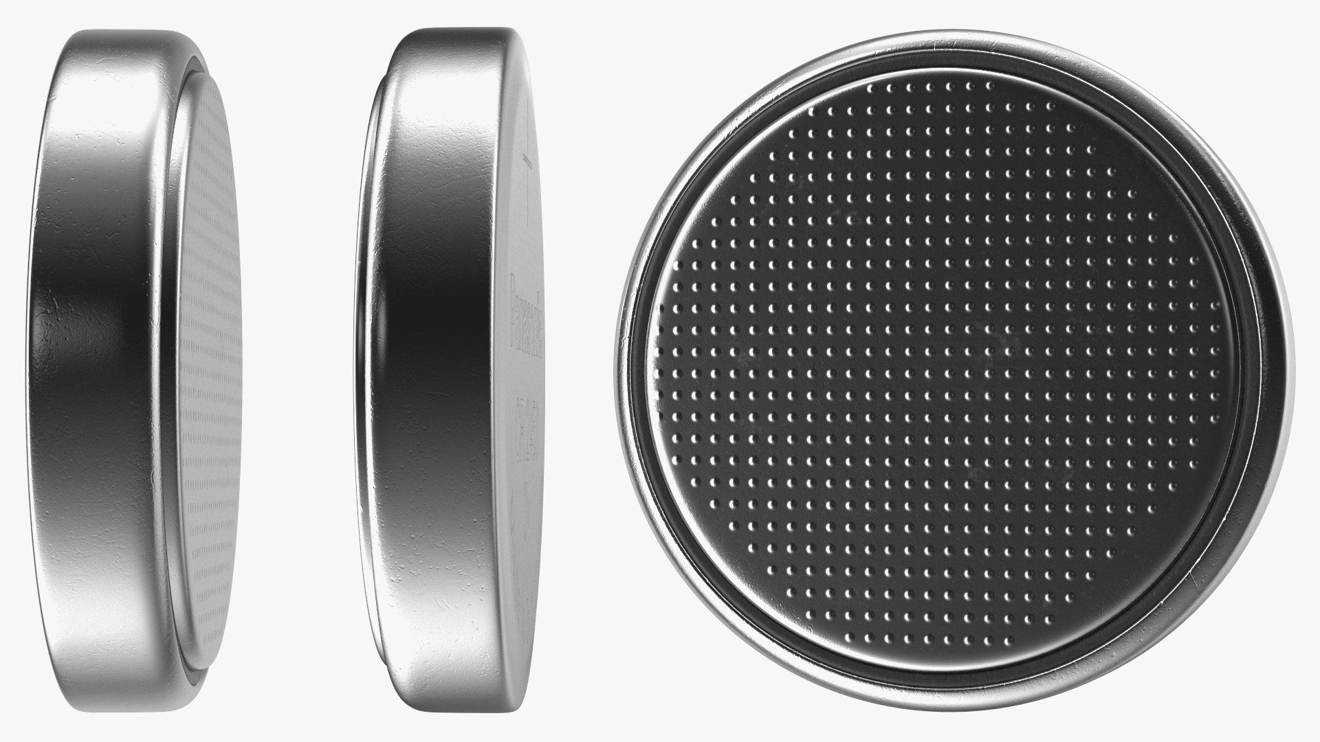 Button Cell Battery Panasonic CR2450 3D model - TurboSquid 1919132