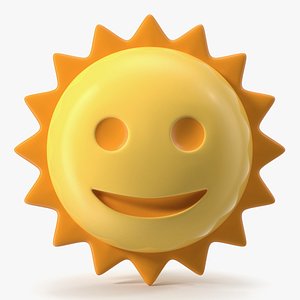 Sunface Emoji 3D