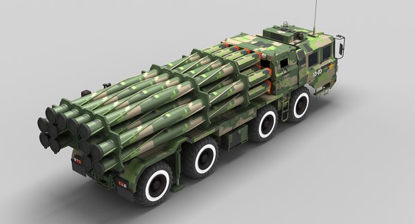 3D model chinese missile launcher - TurboSquid 1512620