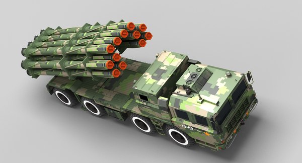 3D model chinese missile launcher - TurboSquid 1512620