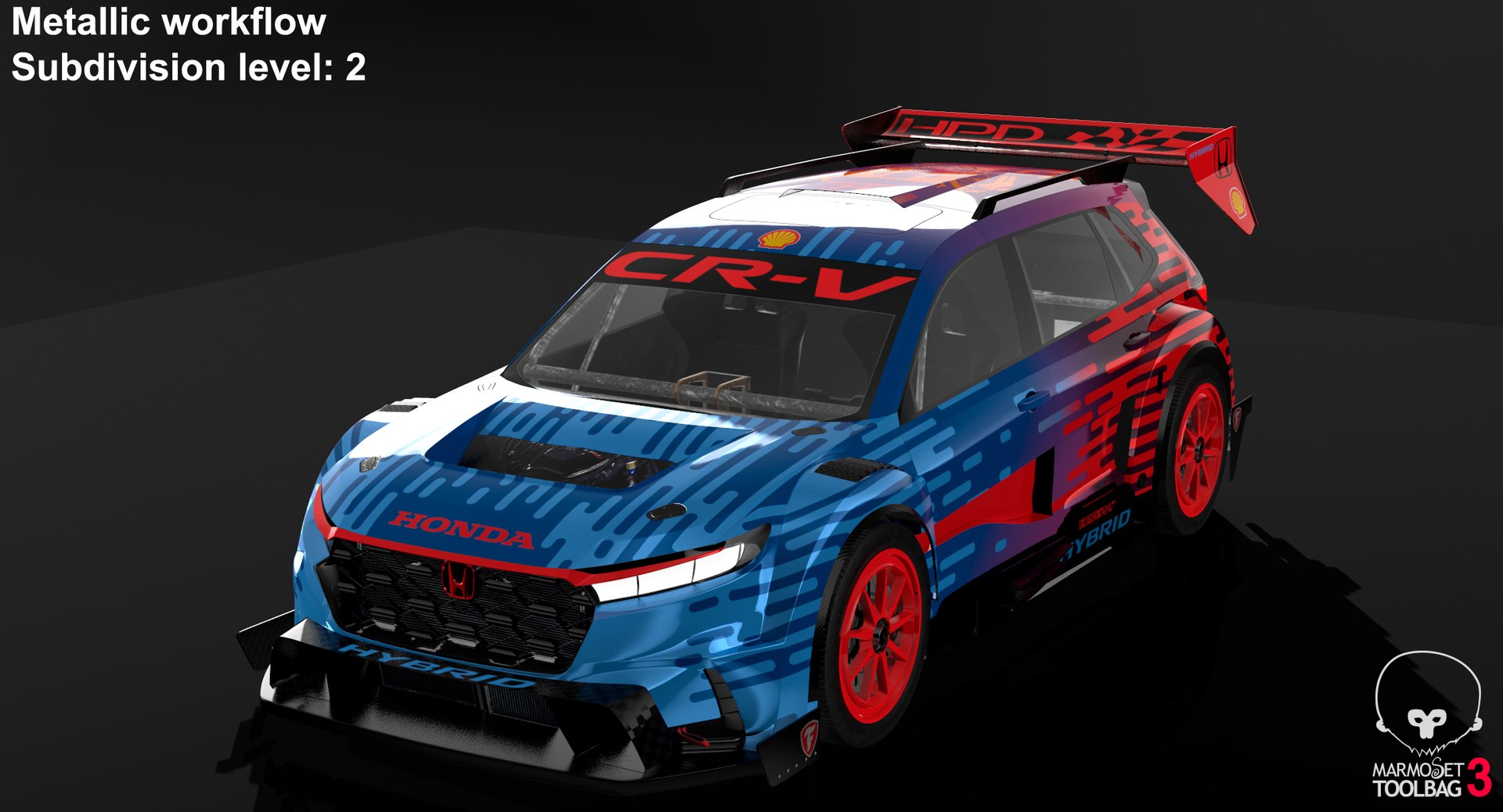 Honda CR-V HYBRID RACER model https://p.turbosquid.com/ts-thumb/z9/LHpPVb/8H/screenshot001/png/1684137585/1920x1080/fit_q87/e597830da3e5f004943e3f68e952a06e94798d9d/screenshot001.jpg