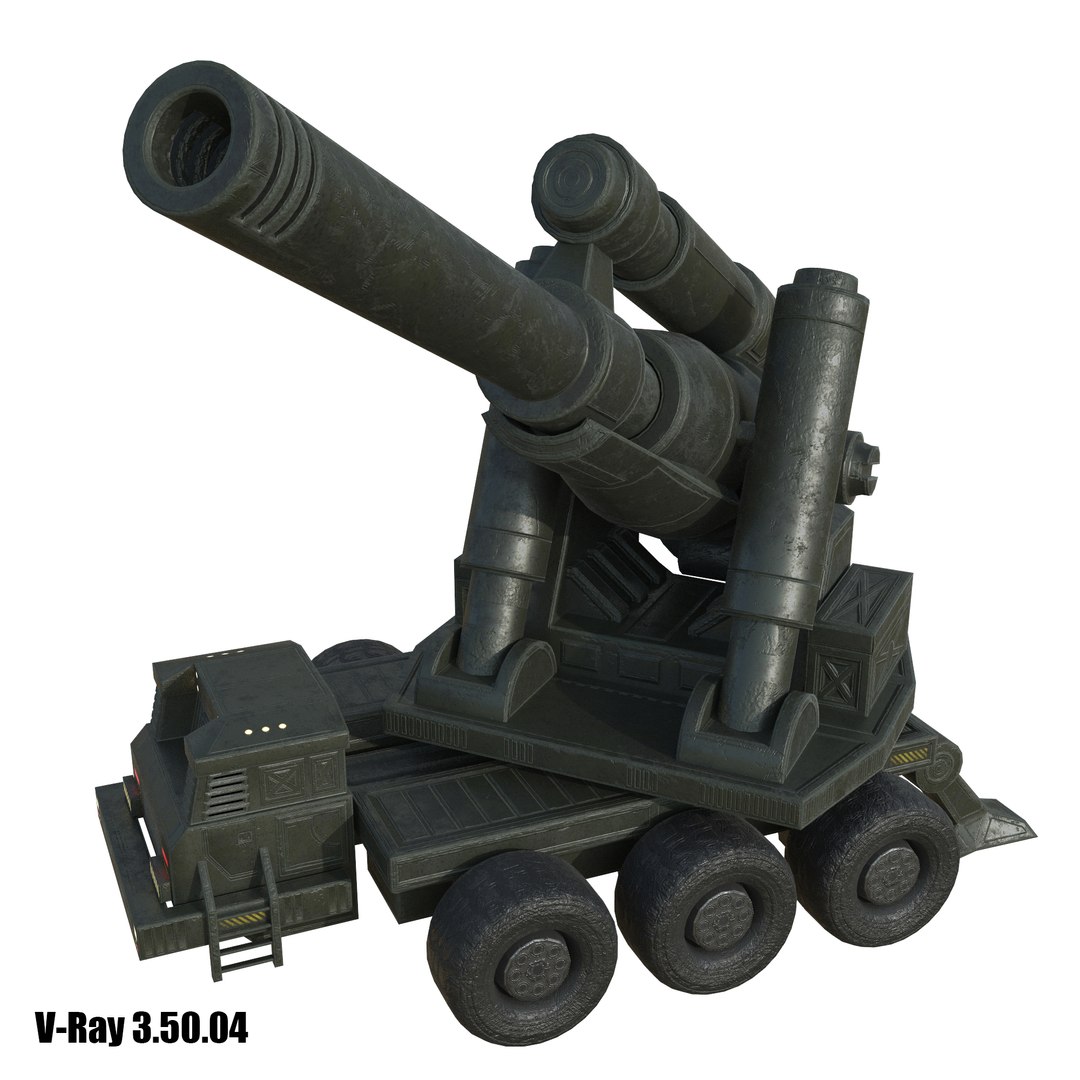 3D Artillery - TurboSquid 1254337