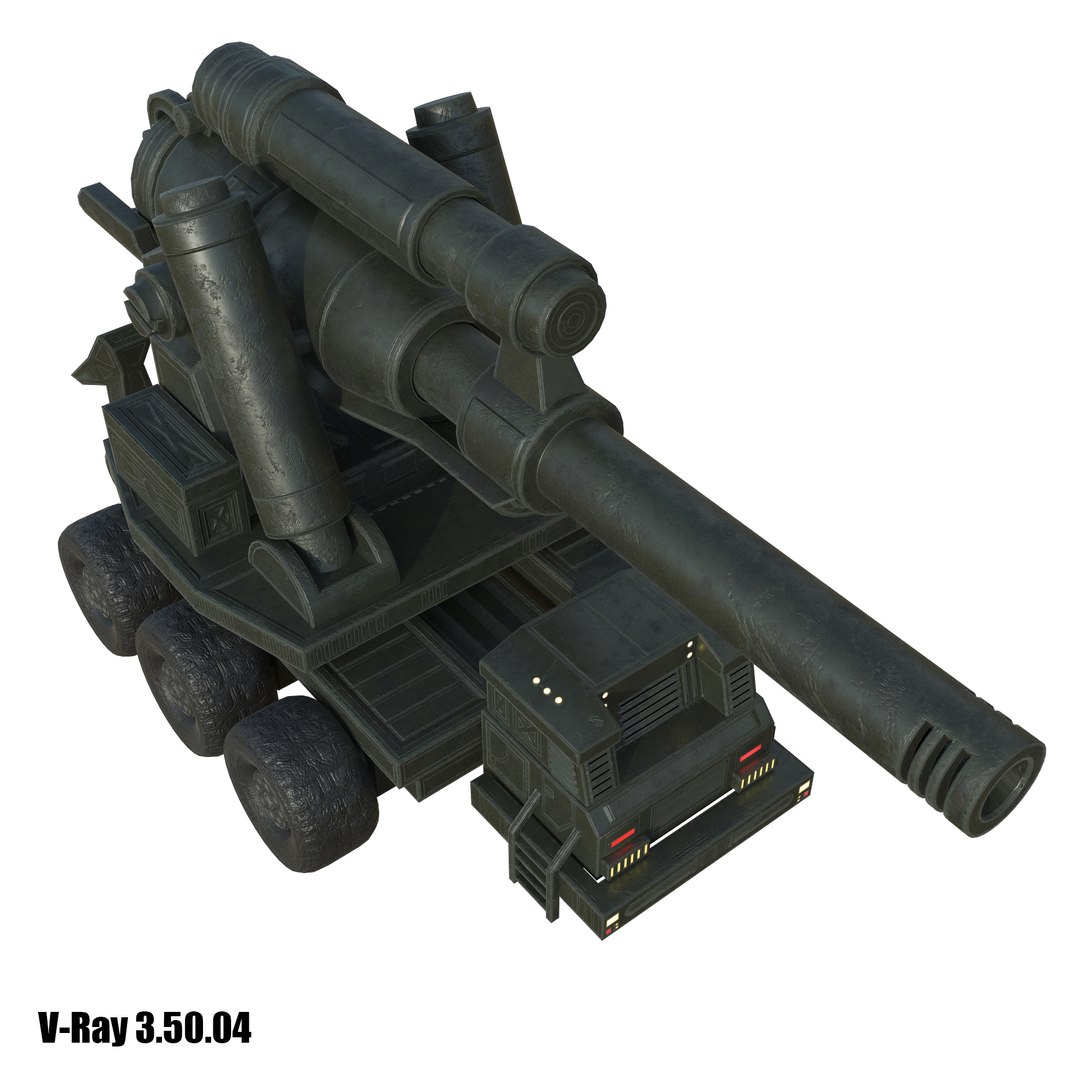 3D Artillery - TurboSquid 1254337