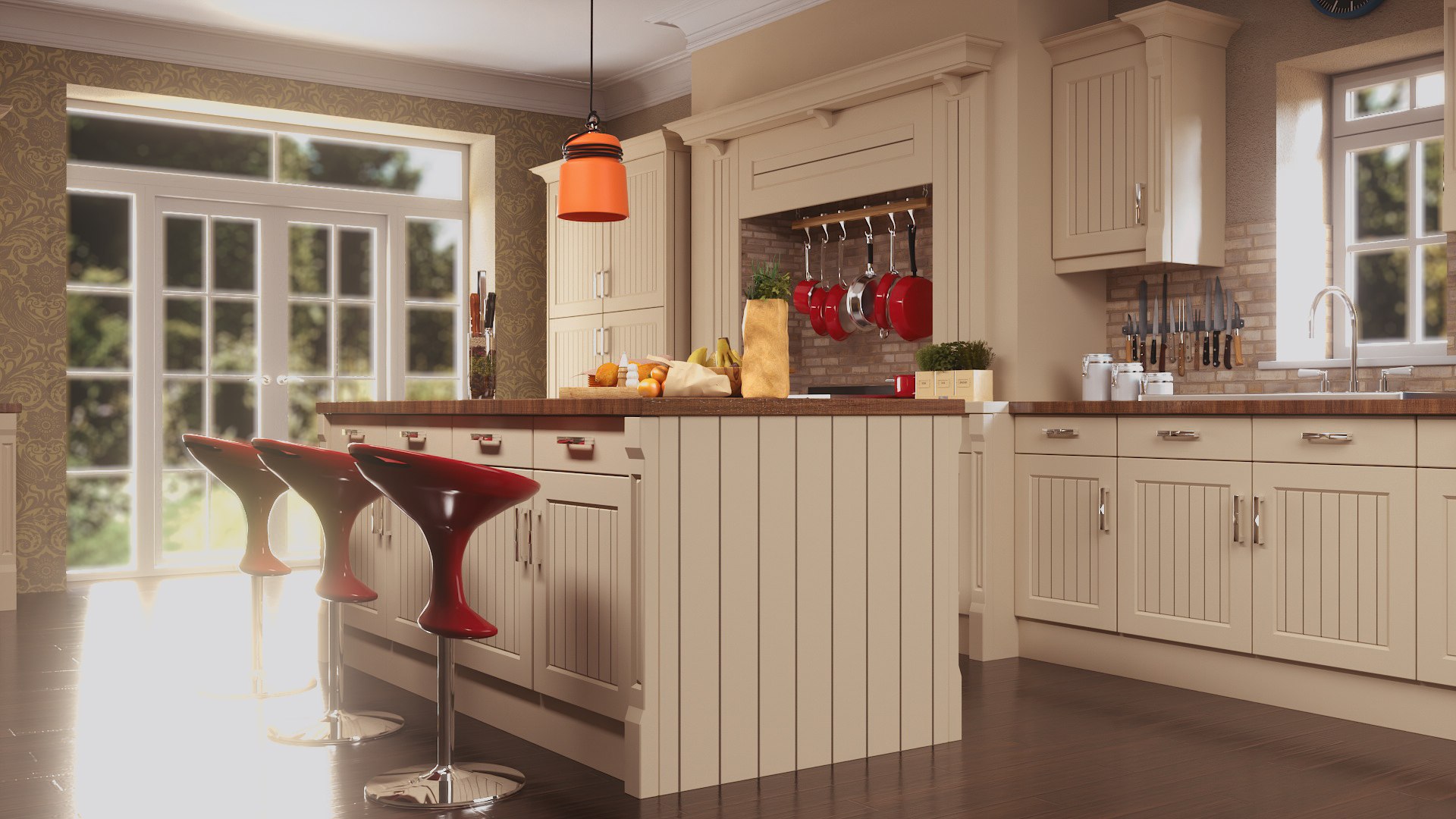 Kitchen Pbr Setup Octane Model - TurboSquid 1614431