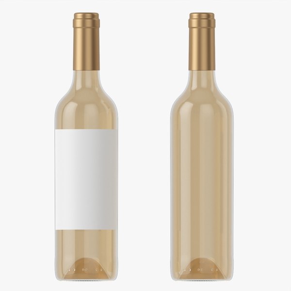 3D Wine bottle mockup 05