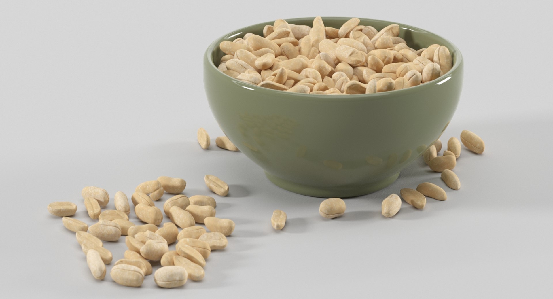 3D realistic peanuts saucer https://p.turbosquid.com/ts-thumb/z9/aNfWCo/b2B2VsF3/peanuts01/jpg/1538150740/1920x1080/fit_q87/a58de5bda7679d1a080d007b37edcf827ef0802b/peanuts01.jpg