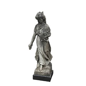 woman statue 3ds