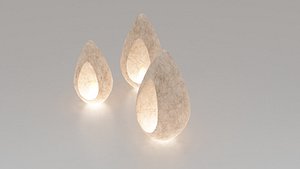 3D model Luxury Crystal Chandelier 3D Model -5