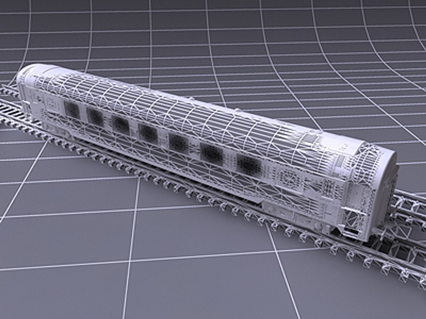 3d Deutsche Bahn Blue 1st