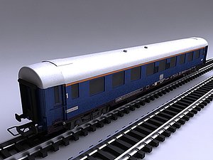 DEUTSCHE BAHN BLUE 1ST CLASS CAR KE-GPR-63A