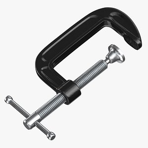 3D model c clamp