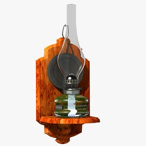 3d oil lamp