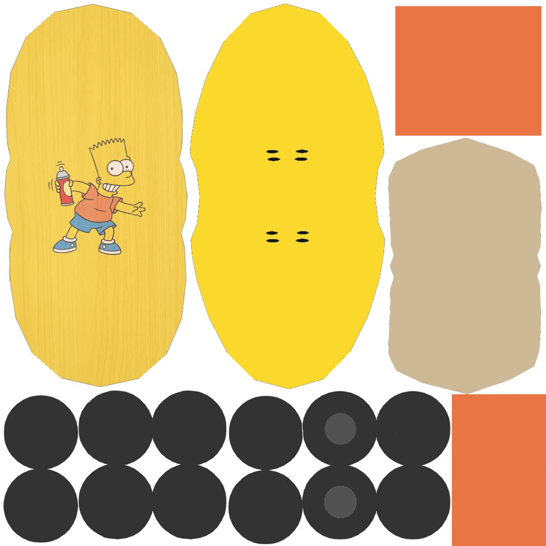 Bart Simpson Skateboard model https://p.turbosquid.com/ts-thumb/z9/iAgHWm/Lw/skate/png/1698896382/1920x1080/fit_q87/ae9e29bd146ab881f258beccd0ba93cc7eb04ad8/skate.jpg