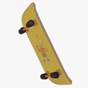 Bart Simpson Skateboard model