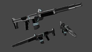 sci-fi rifle