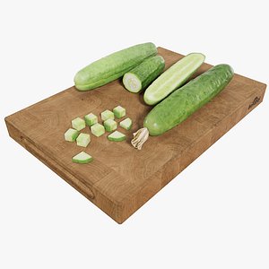 3D model Cucumber