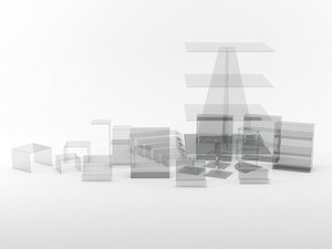 3D display stand pack