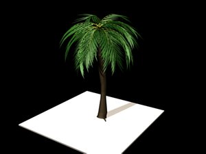 3d model realistic tree