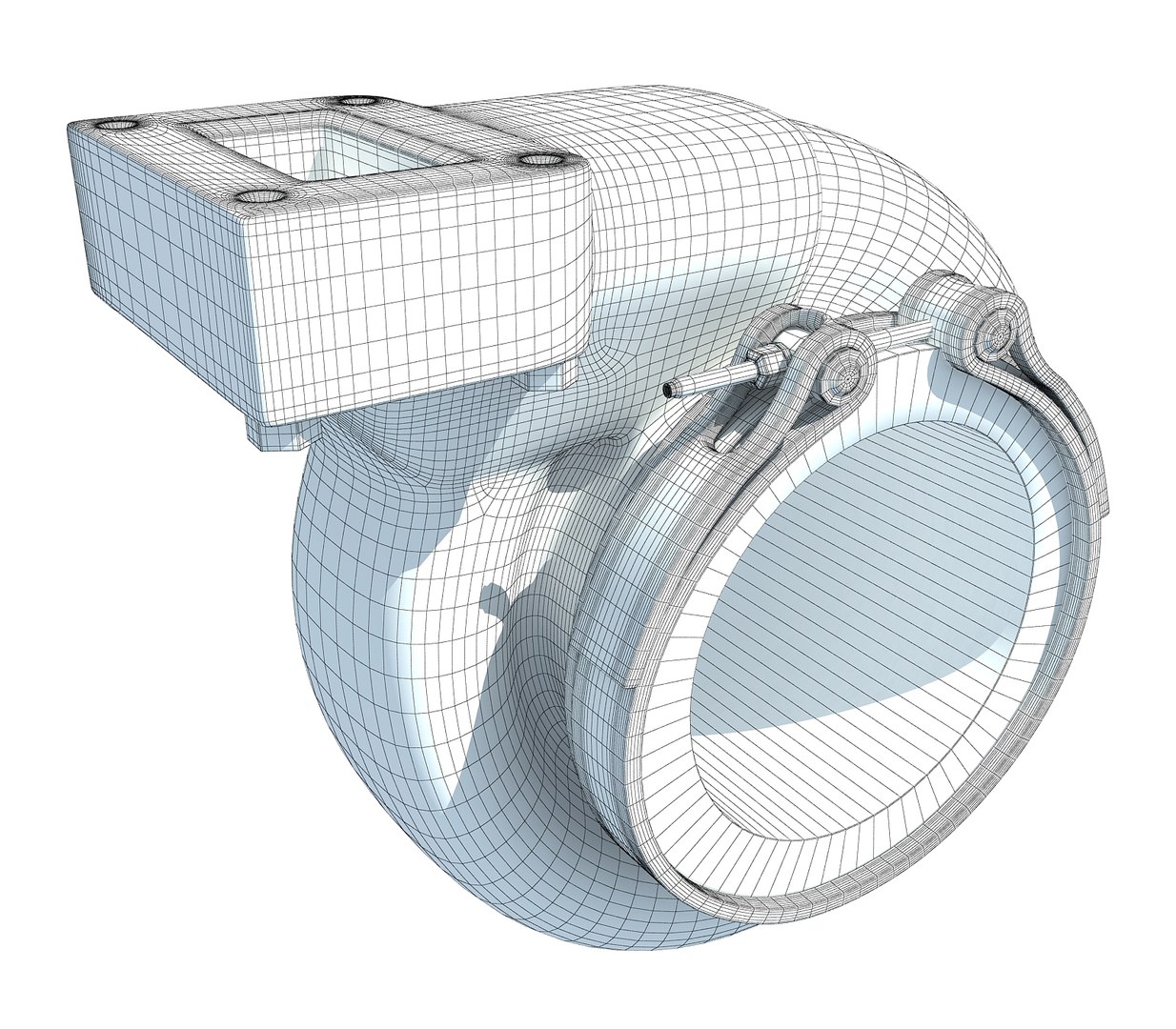 Engine Turbo Modeled 3D Model - TurboSquid 1174007